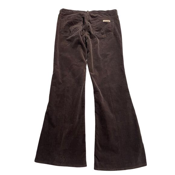 Calvin Klein Corduroy Pants Boot Cut Mid Rise Womens Sz 10 aka 32 WF39B170 Brown - Picture 6 of 12